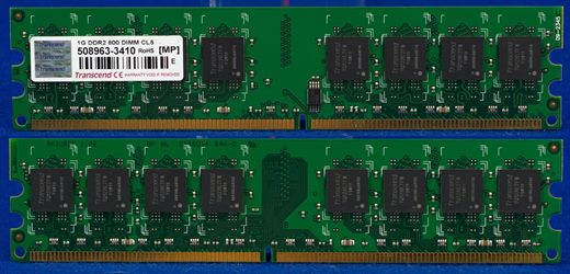 TransCend 508963-3410 1G DDR2 800 DIMM CL5