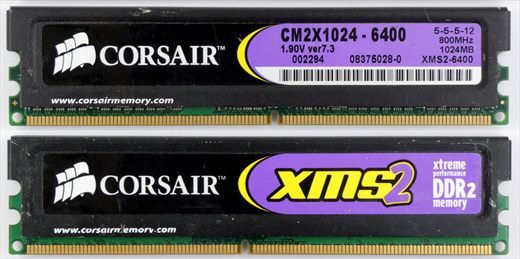 Corsair XMS2 CM2X1024-6400