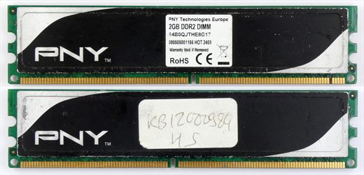 PNY 2GB DDR2 DIMM 64B0QJTHE8G17