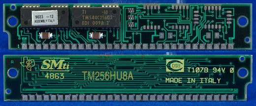 Texas Instruments TM256HU8a-10 RAM memory module
