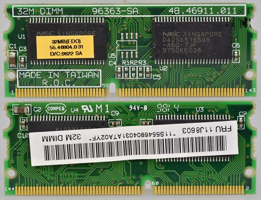 IBM Thinkpad 32Mb EDO SO-DIMM 3.3V