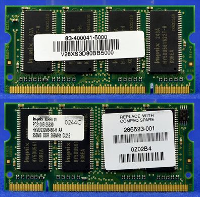 Hynix PC2100S-25330 256Mb DDR 266MHz CL2.5
