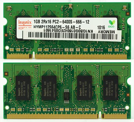 Hynix HYMP112S64CP6-S6 1GB 2Rx16 PC2-6400S666-12