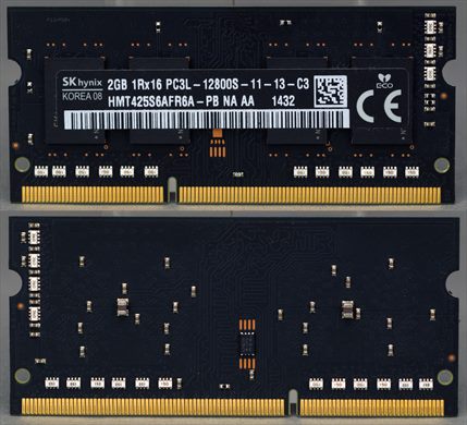 Hynix 2GB 1Rx16 PC3L-12800S-11-13-C3 HMT425S6AFR6A