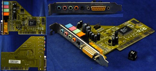CMI 8738 6CH Sound Card