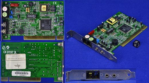 Conexant H52PT-3515 PT-3517 Fax-modem card