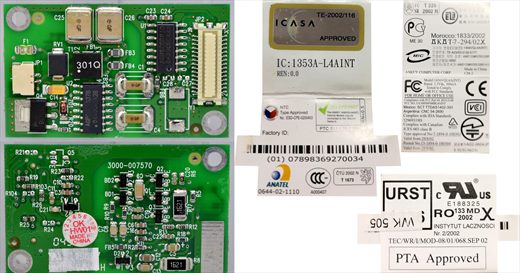 Anatel 0644-02-1110 Laptop modem