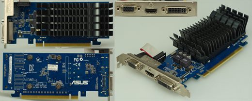 ASUS GeForce 210 1GB 64-bit DDR3 PCI Express 2.0 x16
