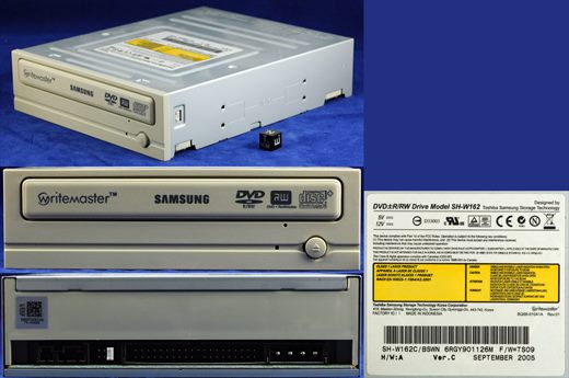 Samsung Writemaster SH-W162 Leitor-gravador CD-DVD interno