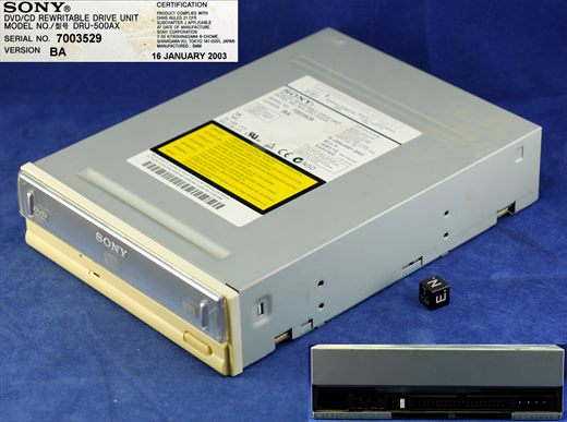 Sony DVD-CD rewritable drive unit DRU-500AX