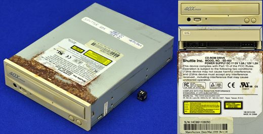 Shuttle CD-ROM drive SD-402 1999-03