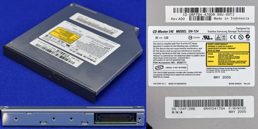 Toshiba Samsung CD-Master 24E SN-124
