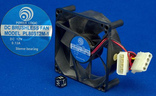 Power Logic DC Brushless Fan PL80S12M-1