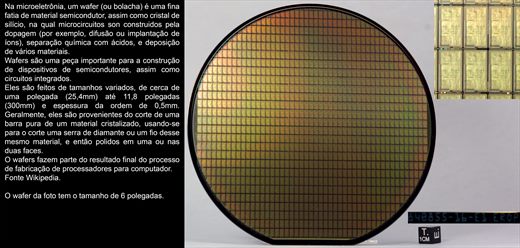Silicon wafer 6 polegadas 06