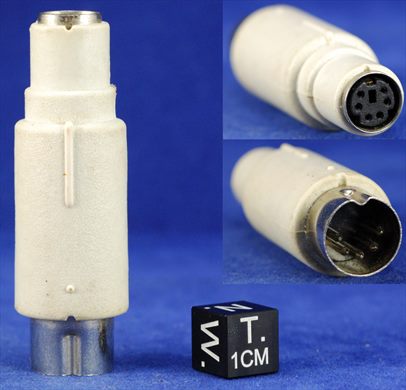5-pin DIN to PS2 mini-DIN keyboard connector