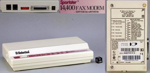 US Robotics Sporster 14.400 Fax modem