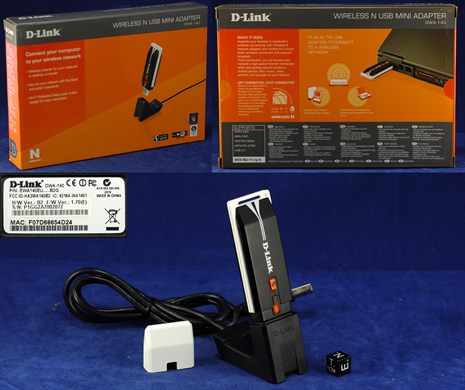 D-Link Wireless N USB Mini Adapter DWA-140