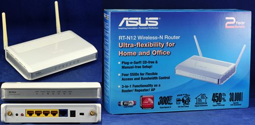 Asus RT-N12 Wireless-N Router