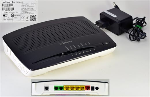Technicolor TG784n v3 router