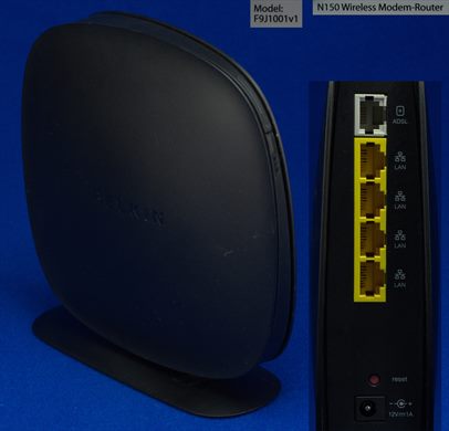 Belkin F9J1001v1 N150 Wireless Modem-Router