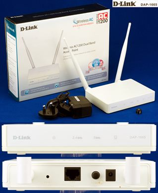 D-Link DAP-1665 Wireless AC1200 Dual Band Access Point