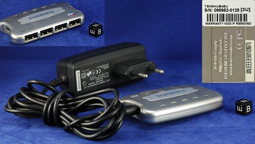 Transcend TS0MHUB4EU 4 port USB Hub