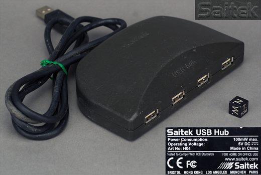 Saitek H04 USB Hub
