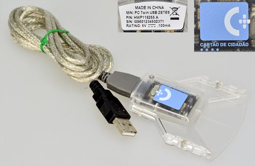 Leitor de cartao de cidadao PC Twin HWP116255 A