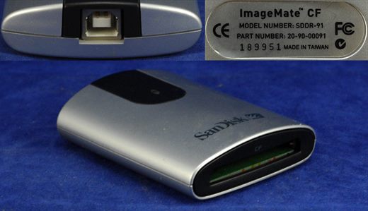 ImageMate CF model SDDR-91