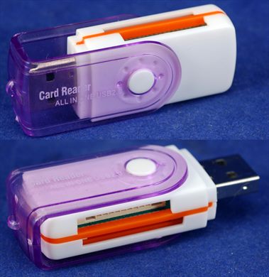 Card Reader all in one USB2.0 branco