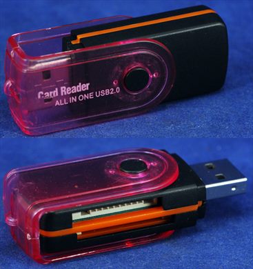 Card Reader all in one USB2.0 Preto