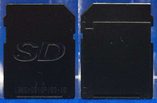 SD protection for laptop SD reader