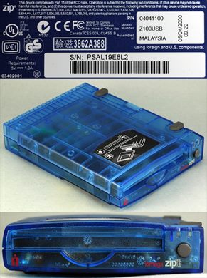 Iomega Zip100 Z100USB