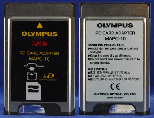 Olympus PC Card Adapter MAPC-10 xD