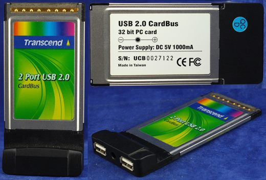 Transcend USB 2.0 CardBus