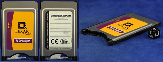 Lexar PC Card Adapter