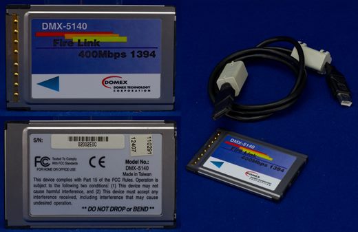 Domex DMX-5140 Fire Link 400Mpbs 1394
