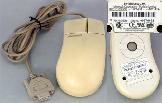 Microsoft Serial Mouse 2.0A