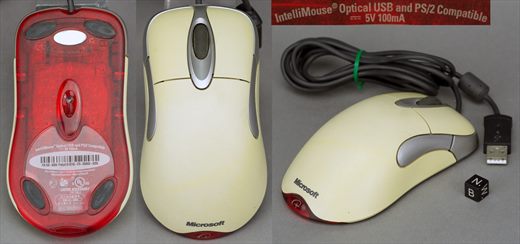 Microsoft IntelliMouse Optical USB and PS-2 Compatible