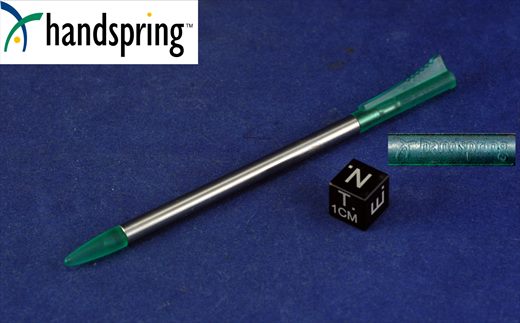 Handspring Stylus metal-plastico verde