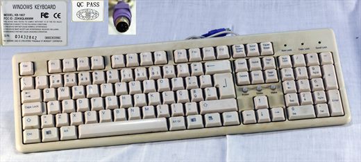 Windows Keyboard model KB-1607