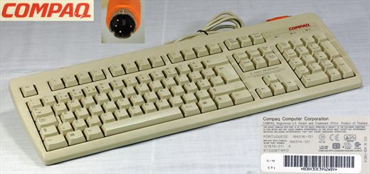 Compaq Portuguese 166516-131 keyboard