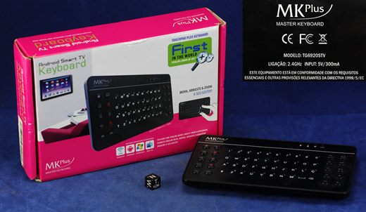 MK Plus TG6920STV Android Smart TV Keyboard