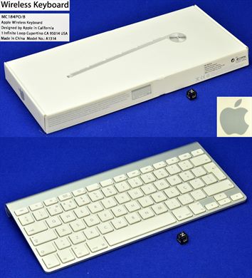 Apple Wireless Keyboard MC184PO-M A1314