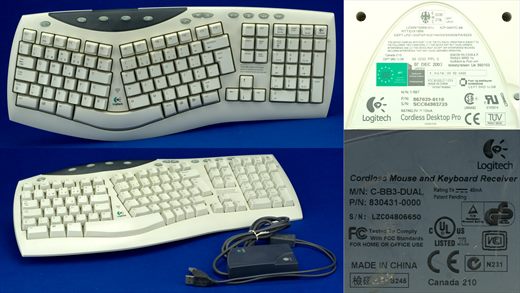 Logitech Y-RB7 Cordless Desktop Pro