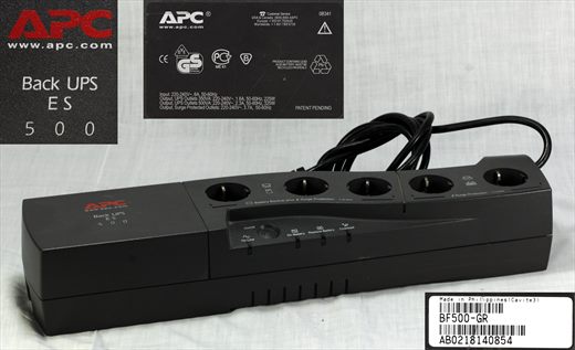 APC Back UPS ES 500 BF500-GR