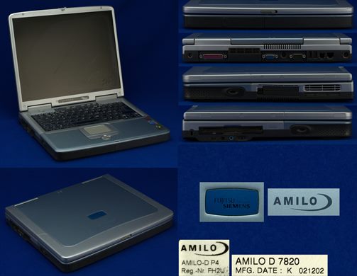 Fujitsu Siemens AMILO D 7820