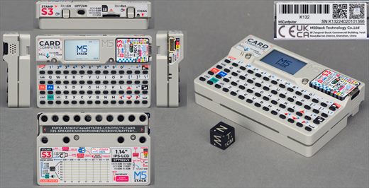 M5 Stack Card Computer