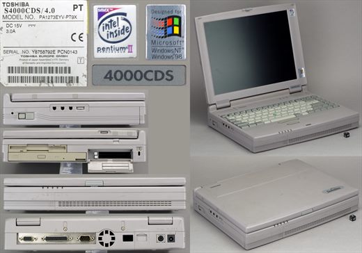 Toshiba S4000CDS 4.0 PA1273EYV-PT9X