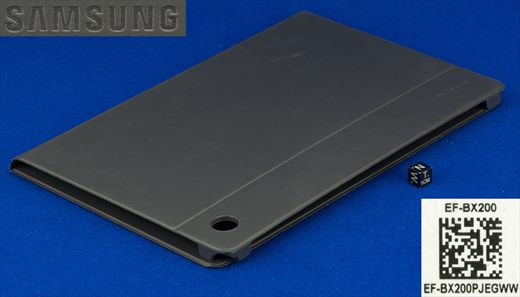 Samsung Capa EF-BX200 para Galaxy Tab A8 Cinzento Escuro EF-BX200PJEGWW